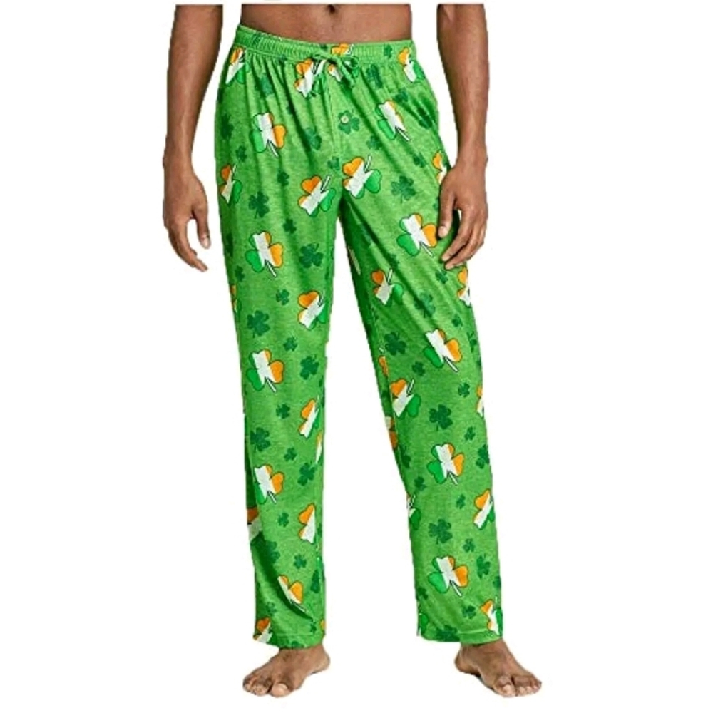Briefly Stated St. Patrick's Day Irish Lounge Sleep Pant Size S Unisex NWT